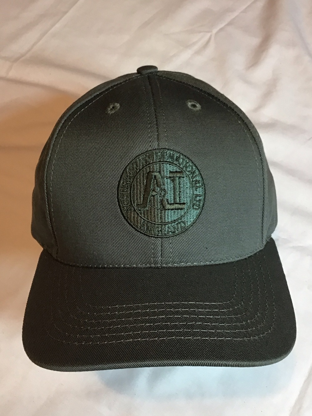 Embroidered AI Logo Baseball Cap - Olive